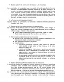 Explica la teoría de la reducción del impulso y da un ejemplo.