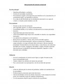 Procesamiento sesgado o preocupaciones que interfieren en la concentración y el razonamiento lógico, esto perjudica su eficacia.