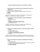 Programas del Estado Ecuatoriano para La Alimentación Y Nutrición Estado nutricional
