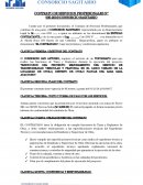 CONTRATO DE SERVICIOS PROFESIONALES N° 005-2016/CONSORCIO SAGITARIO