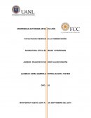 Elaboración de cuadro comparativo sobre los conceptos de ética, moral, persona y sujeto moral