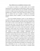 Pasos difíciles hacia una estabilidad en tiempos de crisis