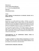 GRAN JORNADA DE RECOLECCION DE RECIDUOS SOLIDOS EN EL BARRIO SAN JOSE.