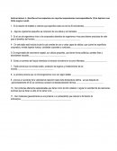Escribe en los espacios con raya las expresiones correspondiente