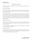 Sistema de control en la elaboración y gestión de presupuestos para microempresas en la comuna de Concepción