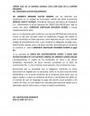 TEMA DE ACLARACION DE NOMBRE EN PROVIDENCIA O AUTOINTERLOCUTORIO