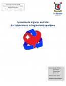 Donación de órganos en Chile: Participación en la Región Metropolitana
