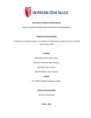 Propuesta de un Parque Ecológico con materiales reciclados para la población del A.H. La Florida