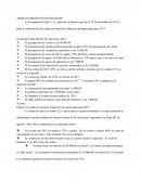 TRABAJO PRESUPUESTO MAESTRO La Compañía El Lider, S.A