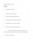 EXAMEN DE ESPAÑOL 5 BLOQUE