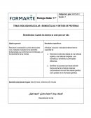 BIOLOGÍA MOLECULAR - BIOMOLÉCULAS Y SÍNTESIS DE PROTEÍNAS