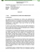 Elaboración de carne para hamburguesa