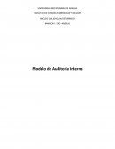 Modelo de Auditoría Interna
