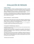 Evaluación y respuesta al riesgo