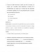 El proceso en donde intervienen un emisor