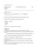 EXAMEN DE ESPAÑOL BLOQUE II