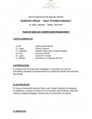 PLAN DE GIRA DE SUPERVISION PEDAGÓGICO