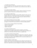 Derecho Fiscal. Concepto de Contribución