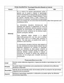 FICHA VALORATIVA: Tecnología Educativa Basada en Internet