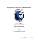 Tema de investigación: “Delincuencia y la Deportación”