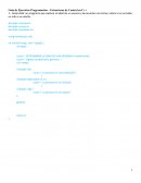 Guía de Ejercicios Programación – Estructuras de Control en C++