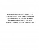 Reacciones emocionales frente a enfermedades cronicas
