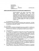 Demanda contencionso administrativa