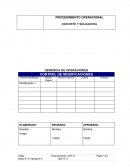 PROCEDIMIENTO OPERACIONAL OXICORTE Y SOLDADURA