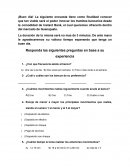 La duración de la misma será no mas de 3 minutos. De ante mano le agradeceremos su valioso tiempo esperando que tenga un buen día