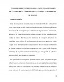 Ensayo de La incidencia de la cicig en el gobierno de Guatemala