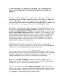 GENERAL POLICIES, ACADEMIC STANDARDS, AND FACTS THAT YOU NEED TO KNOW BEFORE DEVELOPING THE TERM PAPER OR FINAL PROJECT.