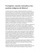 El progreso, ¿ayuda o perjudica a los pueblos indígenas de México?