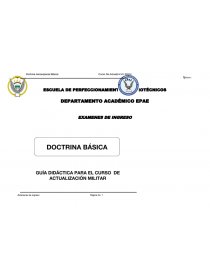 DOCTRINA AEROESPACIAL. Página 1