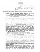 DEMANDA DE NULIDAD DE ACTO JURÍDICO CONTENIDO EN COMPRA VENTA