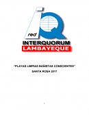 PLAYAS LIMPIAS BAÑISTAS CONSCIENTES