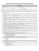 COMO ES FORMATO PARA EL LEVANTAMIENTO DE NECESIDADES DE FORMACIÓN