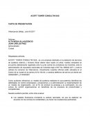 Acofit Tower Consulting SAS Carta de presentacion