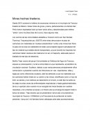 Minas hechas tiraderos