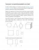 Numerator un material manipulativo en el aula