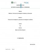 Protocolo de Investigación, propuesta de investigación cualitativa