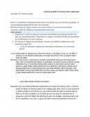 La realización de esta actividad toma más tiempo que las demás actividades, te recomendamos empezarla al inicio de la semana