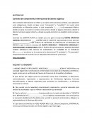 Contrato de compraventa internacional de abono orgánico