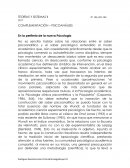 COMPLEMENTACIÓN – PSICOANÁLISIS En la periferia de la nueva Psicología