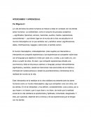 EL GRAN INTERCAMBIO Y APRENDIZAJE