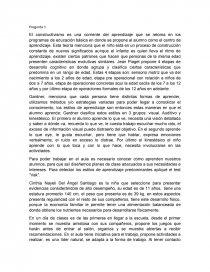 El constructivismo es una corriente del aprendizaje. Página 1