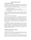 LA PERSONA: DIGNIDAD Y MISTERIO ¿Es posible definir a la persona?