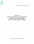 Actividad Grupos de interés y variables entornos que afectan a la empresa