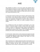 AXE propiedad de Unilever