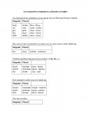 Ingles: verbos, adverbios y sustantivos