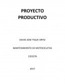 MANTENIMIENTO DE MOTOCICLETAS